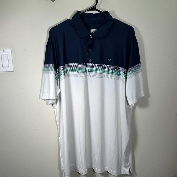collection of 2 Callaway OPTI-DRI men's golf shirts. Size XL - Picture 5 of 9